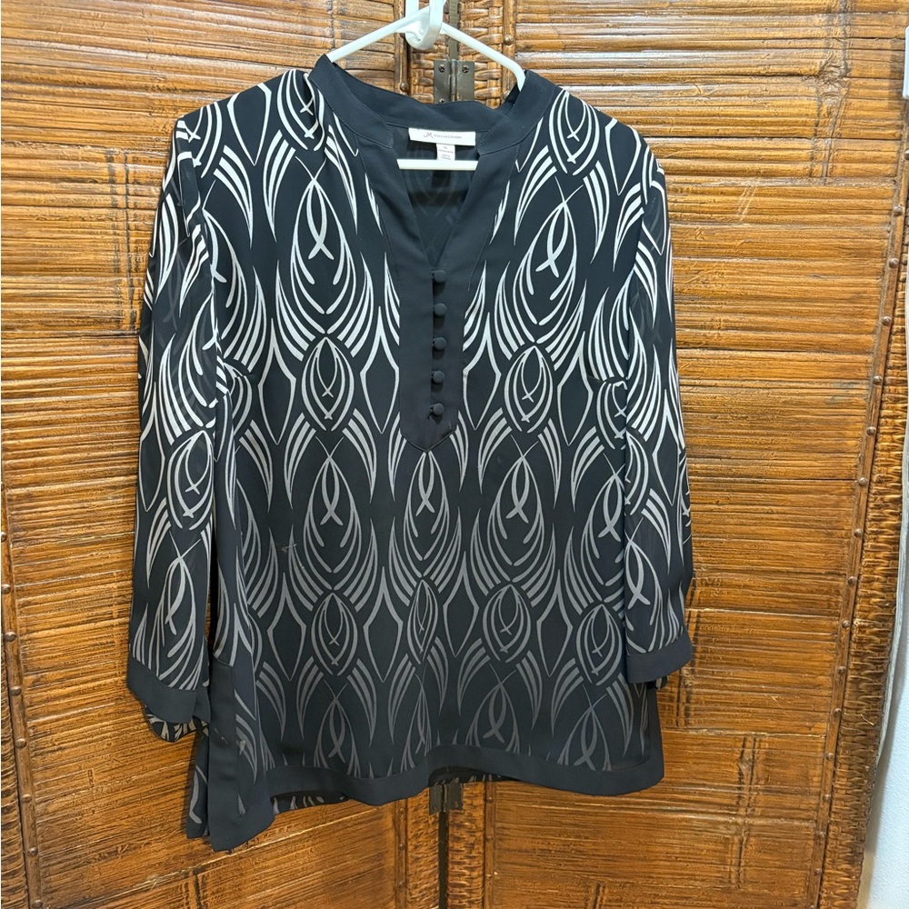 JM Collection Sharp Black Top